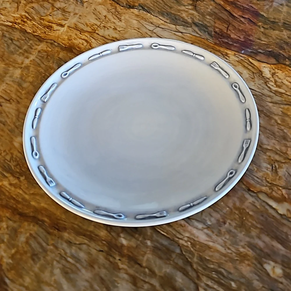 CLAY ART dinner plate dish